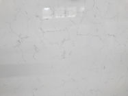 Đá cẩm thạch giống như kỹ thuật tĩnh mạch Bianco Carrara Countertop, Hard White Quartz Worktop
