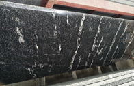 Kiểm soát màu sắc khác nhau Tấm đá tự nhiên Granite đen với vật liệu tĩnh mạch trắng