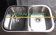 Bồn rửa bằng thép không gỉ bạc, bồn rửa đơn giản phù hợp với nhà vệ sinh và nhà bếp