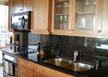 Tự nhiên sao vàng đen thiên hà đánh bóng Ấn Độ Black Granite đá gạch tấm