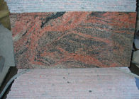 Đa màu đỏ Trung Quốc Nutral đá Granite 12X12 lát đối diện với tấm gạch nắp