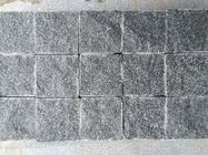 Đá granit màu xám đen lát đá granite, khối đá granit mật độ 2,8g / Cm3