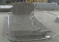 Đầu đá đài tưởng niệm bằng đá granite màu nâu Kiểu châu Âu Kích thước tùy chỉnh / Bề mặt