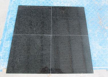 Gạch lát đá Granite đen bóng ngoài trời, Tấm đá granite lớn tối cao