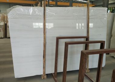 Màu xám tĩnh mạch gạch đá cẩm thạch trắng, sàn đá cẩm thạch phổ biến và tường gạch / sàn