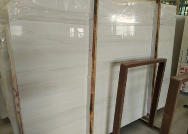Màu xám tĩnh mạch gạch đá cẩm thạch trắng, sàn đá cẩm thạch phổ biến và tường gạch / sàn