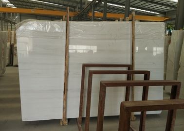 Màu xám tĩnh mạch gạch đá cẩm thạch trắng, sàn đá cẩm thạch phổ biến và tường gạch / sàn