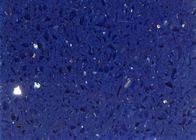 Dark Blue Quartz Slab 93% tự nhiên đá thạch anh dày tùy chọn
