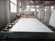Màu trắng tinh khiết đá thạch anh tấm tùy chỉnh xuất khẩu countertop 3000 x 1400 mm kích thước