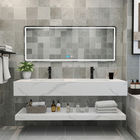 Phòng tắm bằng đá kỹ thuật tích hợp Vanity Tops 1000 * 560MM