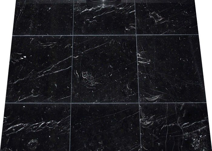 Trung Quốc Nero Đen Marquina Marble Đen và Trắng Nero Marquina đánh bóng đá cổ đá cẩm thạch tấm gạch