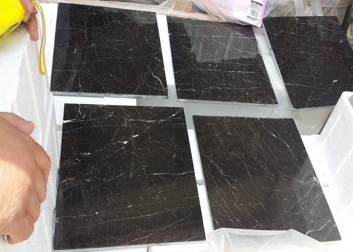Trung Quốc Dark Emperador Marble St Laurent đá nâu đen xám đá cẩm thạch sàn ốp tường gạch tấm