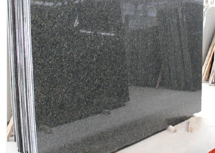 Precut Prebab Brazil Verde Uba Tuba Ubatuba màu xanh đậm bóng đá granite màu xanh đậm đá tự nhiên cho trang trí