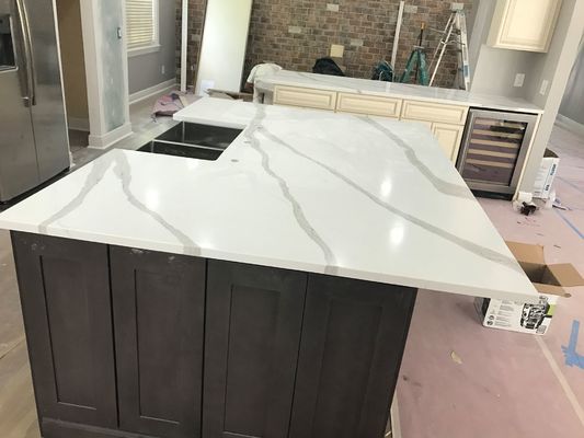 Không có tạp chất Mặt bàn thạch anh nhân tạo cho phòng tắm